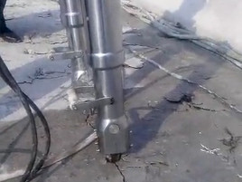 發(fā)潤機械橋面拆除視頻